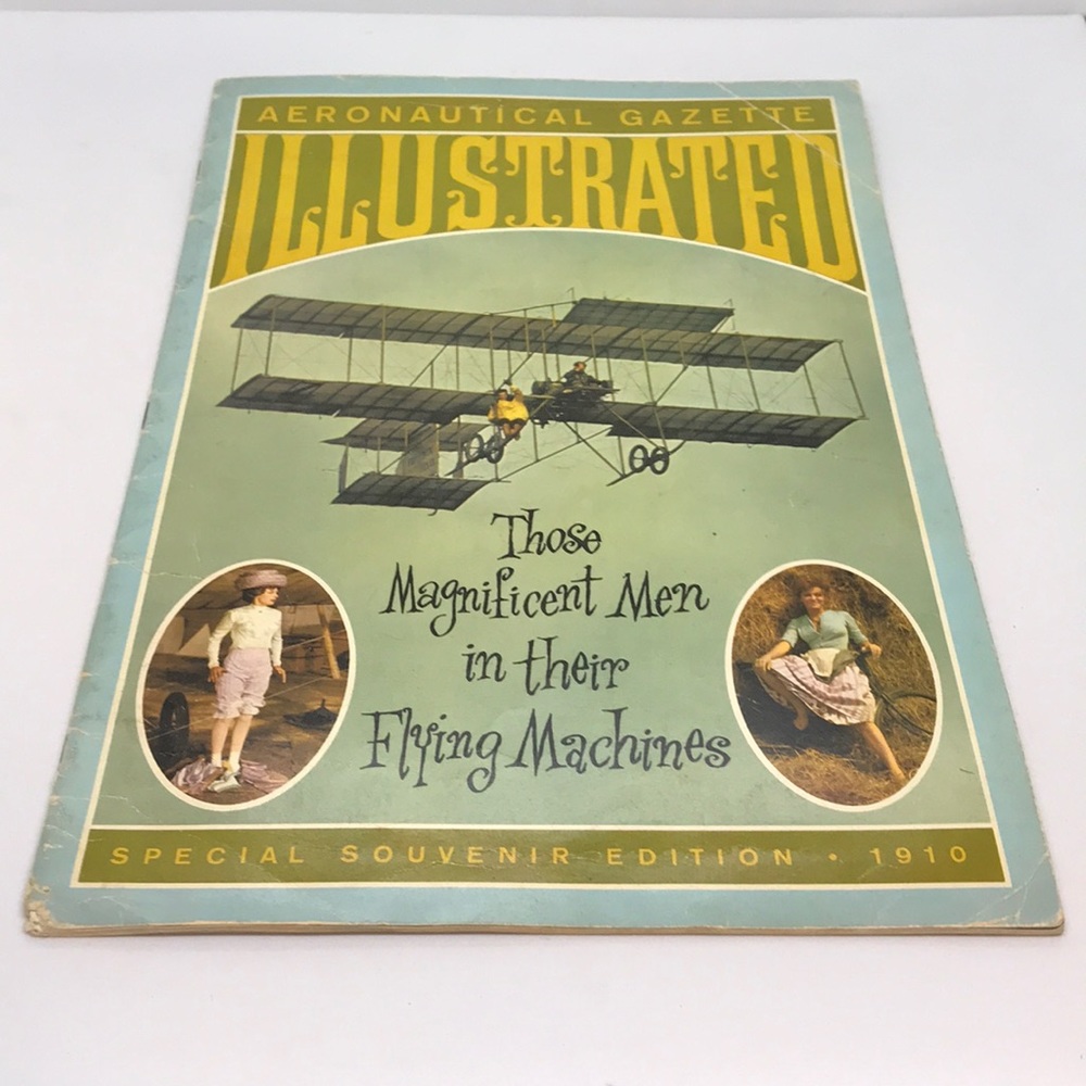 Vintage Souvenir Movie Program, Those Magnificent Men in Their Flying Ma…